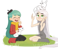 aisling crossovers hilda hilda_(series) the_secret_of_kells twig // 2916x2500 // 1.3MB