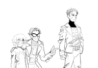 amalgam artist:languidhermit bailey_briggs crossovers dc kon-el marvel spider-boy superboy // 1507x1043 // 412KB