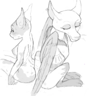 artist:kaboozey buttjob crossovers dreamworks jupitersaturn nude shrek_(series) sphinx the_adventures_of_puss_in_boots vixen // 608x652 // 150KB