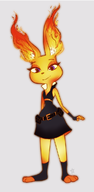 artist:mapleet disney elemental ember_lumen fusion judy_hopps pixar zootopia // 576x1179 // 282KB