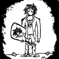 artist:arscomics dakimakura i_can't_sleep nia original_character // 913x913 // 301KB