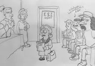 black_teacher brunella_pommelhorst elizabeth_hoover lisa_simpson otto_mann seymour_skinner the_simpsons // 2423x1687 // 613KB