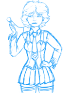 artist:liquidmark-alpha bible_black cosplay dory_mcclean metalocalypse // 791x1024 // 369KB