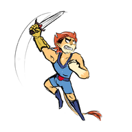 lion-o thundercats // 1000x1000 // 215KB