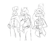 dark_horse jei murakami_gennosuke parody the_good,_the_bad_and_the_ugly usagi_yojimbo // 800x600 // 148KB