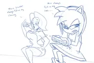 adventures_of_sonic_the_hedgehog amy_rose breezie_the_hedgehog gewd-boi sonic_the_hedgehog_(series) // 1946x1307 // 805KB