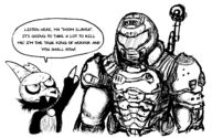 crossovers doom doomguy king the_owl_house // 1200x780 // 452KB