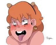 ahegao artist:dogma marvel squirrel_girl // 1431x1132 // 165KB