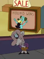 crossovers huckleberry_hound mayor_of_townsville powerpuff_girls the_huckleberry_hound_show // 768x1024 // 81KB