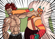 baki_the_grappler crossovers jasper steven_universe yujiro_hanma // 1750x1250 // 1021KB