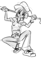 amy_wong artist:simon cosplay futurama phineas_and_ferb stacy_hirano // 1000x1400 // 310KB