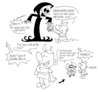 billy comics grim mandy mr._colympus_2023 the_grim_adventures_of_billy_&_mandy // 702x659 // 213KB