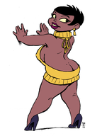 artist:lhk christine the_mr._peabody_&_sherman_show virgin_killer_sweater // 750x1000 // 222KB