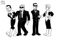agent_j agent_k artist:anthropolog_itr crossovers dc green_lantern hal_jordan men_in_black sinestro // 902x619 // 112KB