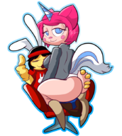 4chan artist:zokva caturday damn_lasso_tool hiroyuki_nishimura lego princess_unikitty the_lego_movie // 802x896 // 291KB