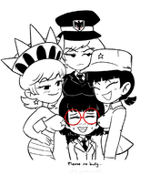 atomiksaico liberty_girl mao red_scare_and_liberty_girl west_germany // 1800x2100 // 626KB