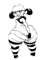 artist:goodbadartist my_life_as_a_teenage_robot presenting tiff_crust // 1600x2063 // 651KB