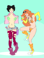 amy_wong artist:discount_supervillain crossovers futurama pizza_steve ravers uncle_grandpa_(series) // 987x1282 // 464KB