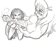 cleo_de_nile crossovers fellatio futa hot_dog_water monster_high nude scooby-doo // 4571x3362 // 1.4MB