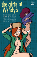 gravity_falls minigun parody tambry the_girls_at_wendy's wendy_corduroy // 872x1347 // 97KB