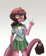 amphibia artist:rexhastala darla original_character // 1000x1200 // 650KB