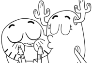 gumball_watterson penny_fitzgerald the_amazing_world_of_gumball // 1920x1311 // 116KB