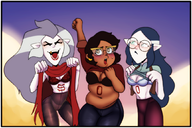 artist:shupitu-laka camila_noceda eda_clawthorne lilith_clawthorne the_owl_house // 1057x704 // 815KB