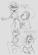 artist:yoto dijonay_jones the_proud_family zoey_howzer // 1403x2040 // 843KB