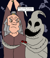 avatar:_the_last_airbender crossovers iroh mr._colympus_2025 oogie_boogie the_nightmare_before_christmas // 600x700 // 30KB