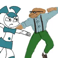 arthur crossovers jenny_wakeman mr._morris my_life_as_a_teenage_robot xj-9 // 5000x5000 // 2.6MB