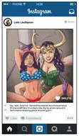 gan lady_loki loki marvel miss_america_chavez selfie // 580x999 // 445KB