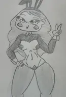 artist:billyfutureboy eclipsa_butterfly playboy_bunny reverse_bunny_suit star_vs._the_forces_of_evil // 2124x3131 // 2.0MB