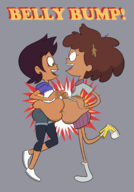 amphibia anne_boonchuy artist:sb99 crossovers luz_noceda the_owl_house // 1400x2000 // 730KB