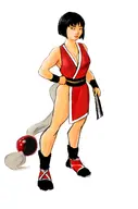artist:dravotnogg cosplay dc fatal_fury katana king_of_fighters mai_shiranui snk // 1472x2232 // 1.0MB