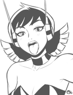 artist:megasweet janet_van_dyne marvel the_avengers_earth's_mightiest_heroes wasp // 981x1270 // 300KB