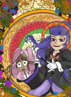 artist:gh bumblebee dc dc_super_hero_girls karen_beecher zatanna // 1152x1582 // 1.7MB