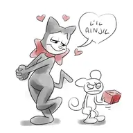 artist:carelessdoodler ignatz_mouse krazy_kat // 600x600 // 128KB