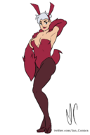 artist:ian_comics masters_of_the_universe playboy_bunny scorpia she-ra_and_the_princesses_of_power // 864x1296 // 160KB