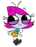 artist:arty-platypi maggie_pesky the_buzz_on_maggie // 478x635 // 108KB