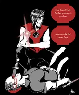 daryl_dixon dc image lantern_corps mc red_lantern the_walking_dead // 671x811 // 252KB