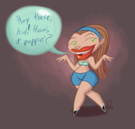 artist:dustin chalkzone queen_rapsheeba // 936x899 // 697KB