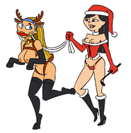 artist:lhk bondage heather lindsay total_drama // 787x798 // 213KB