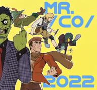 crossovers dc don't_hug_me_i'm_scared duck igor_grom infinity_train major_grom moomins mr._colympus_2022 simon_laurent snufkin two-face // 1747x1620 // 1.5MB