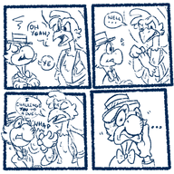 comics disney dmh josé_carioca panchito_pistoles the_three_caballeros // 600x600 // 318KB