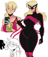 artist:batgirlsdrawfriend bette_kane dc flamebird // 1727x2048 // 210KB