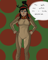 avatar:_the_last_airbender c_(artist) christmas korra the_legend_of_korra // 864x1080 // 299KB