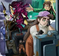 andi artist:cupid? frankie guinevere knights_of_guinevere sparky // 3756x3594 // 1.1MB