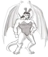 gargoyles goliath playboy_bunny // 620x732 // 60KB