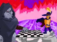 death dreamworks parody puss_in_boots shrek_(series) the_seventh_seal // 1679x1246 // 267KB