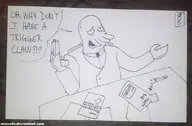 artist:pissed_off_fat_guy futurama zoidberg // 800x524 // 320KB